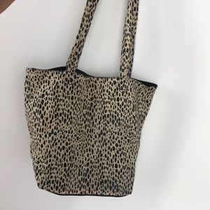 Brandy Melville leopard print tote